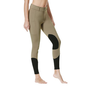 Pantalones de Montar para Mujer con Bolsillos y Tela que Absorbe la Humedad para Comodidad Durante Todo el Día, Jodhpur y Pantalones de Montar para Mujer - Product Image 3