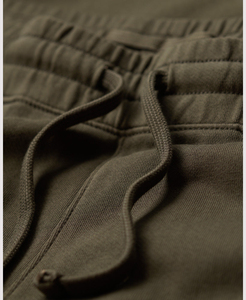 Men's Olive Green Canvas Sweatpants Elastic Waist Drawstring Multiple <b>Pockets</b> Casual Streetwear Waterproof Sweatpants <b>Trouser</b> - Product Image 3