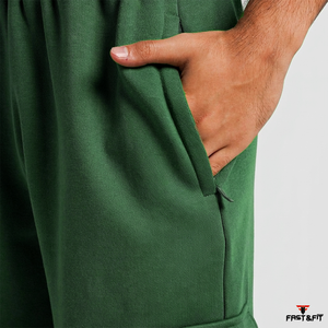 Pantalon de survêtement unisexe personnalisé en toile légère de haute qualité, coupe droite, taille mi-haute, avec logo personnalisé, pour homme - Product Image 3