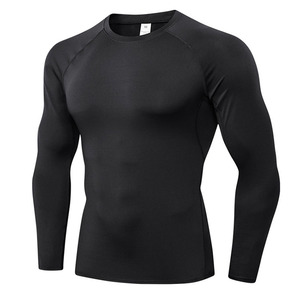 <b>Mens</b> Compression <b>Long</b> <b>Sleeve</b> Shirt Slim Fit Quick Dry Athletic <b>Top</b> for Gym Workout Training Running Fitness Sports Exercise - Product Image 3