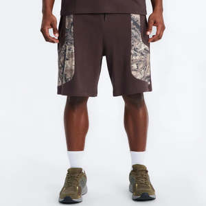 Pantalones Cortos de Felpa para Hombre, Estilo Casual, Deportivos, para Gimnasio, Cintura Elástica, Tela Suave, para Uso Diario en Verano - Product Image 1