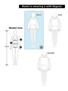 Cardigan court à capuche pour femme, style coréen, ample, avec fermeture éclair et strass, à manches longues - Product Image 6