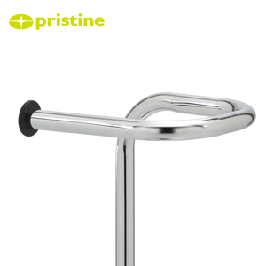 Support de papier toilette en métal à plusieurs niveaux, finition nickel, design moderne, accessoire de salle de bain, fabrication taïwanaise (MIT OEM) - Product Image 4