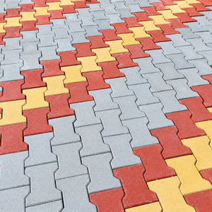 PP Plastic Textured I-Shaped <b>Concrete</b> <b>Paver</b> <b>Mold</b> - Product Image 6