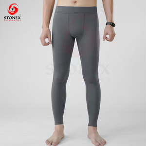 Leggings Personalizados para Hombre, de Secado Rápido, Compresión, Spandex, Poliéster, Transpirables, Antibacterianos, Cintura Elástica de Alta Elasticidad - Product Image 2