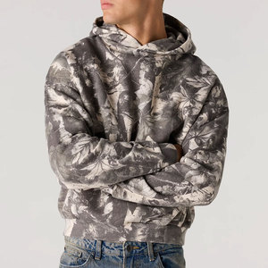 Winter Weather Extra <b>Thick</b> Hooded Sweatshirts Custom Wholesale Brand Tag Packaging Heavyweight <b>Fleece</b> 100% Cotton Hoodies Men - Product Image 5