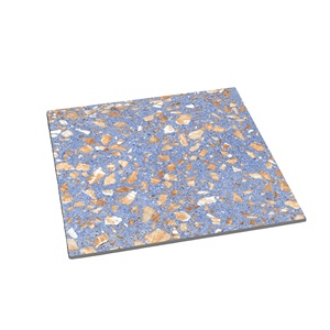 Carrelage de sol en porcelaine glaçure bleu clair de conception italienne 600*600 Exportateur leader de style moderne du fabricant indien - Product Image 1
