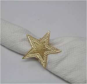 Anneau de serviette décoratif de luxe en or avec perles papillon, moderne, écologique et durable, pour hôtels et banquets. - Product Image 6