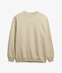 Sweat-shirts à capuche beiges haut de gamme pour hommes, personnalisables, en molleton polyester/coton non tissé, coupe oversize, avec faible MOQ - Product Image 6
