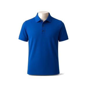 Polos de Golf y Corporativos de Alto Rendimiento para Hombre en Azul Rey, 100% Algodón, Transpirables - Product Image 1