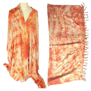 Elegante Bufanda de Viscosa Tie & Dye para Adultos, Chal de Moda de Lujo Ligero y Suave para Mujer, Estilo Étnico - Product Image 4