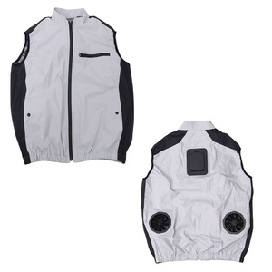 Gilet de travail ventilé avec plaque de refroidissement, vêtement climatisé avec ventilateur USB pour le travail en extérieur (batterie non incluse) - Product Image 2