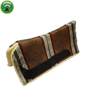 Tapis de selle western en mélange de fibres de feutre gris - Product Image 4
