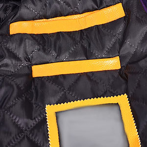 Chaqueta Universitaria Varsity para Hombres, Mujeres y Niños, Parches de Letras Personalizados, Regalo Universitario Personalizado para Hijo o Hija, Parches de Chenilla - Product Image 2