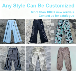 Pantalon empilé pour homme et femme, coupe slim, extensible, style jogger froncé à la cheville, streetwear décontracté, confortable pour le quotidien, taille élastique - Product Image 5