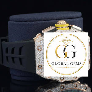 Direct Factory Supply Iced Out Hip Hop Luxury Watch Perfect for Collectors Rubber Strap and Events Available for Bulk Quantity - Product Image 4