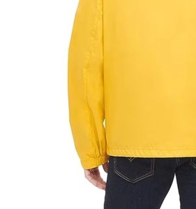 Cheap Price Men <b>Winter</b> Canvas Windbreaker <b>Jacket</b> High Street Style <b>Waterproof</b> Breathable Plain Dyed Front Logo OEM Service - Product Image 5