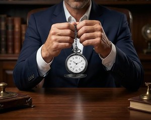 Montre de poche classique en quartz moderne avec chaîne, cadran à chiffres romains, finition noire, métal de haute qualité, horloge analogique élégante pour hommes - Product Image 2
