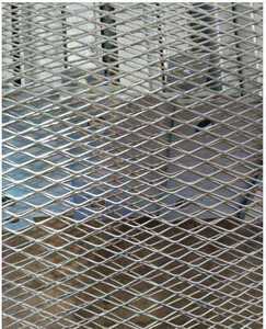 Grillage de sécurité en métal galvanisé à mailles déployées robuste, anti-escalade, pour clôture de sécurité de entrepôt industriel et barrière de séparation - Product Image 5