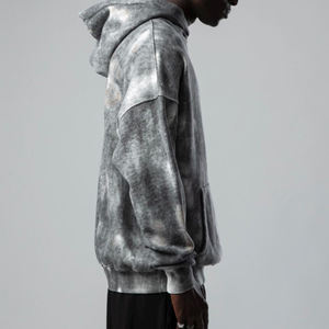 Sweat à capuche double couche délavé à l'acide pour homme, en coton épais de qualité supérieure, style streetwear, vêtement d'hiver, vente en gros OEM - Product Image 6