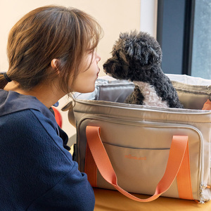 [MUNIKUND] By Wrap Bag Ergonomic <b>Dog</b> <b>Carrier</b> Breathable Pet Travel Sling Urban Techwear Puppy Tote Handbag - Product Image 4