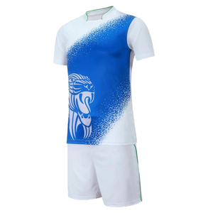 Ensemble Maillot et Short de Football Unisexe Personnalisable Grande Taille 200 g/m² Respirant Séchage Rapide 100% Polyester Été Premium Vente en Gros - Product Image 2