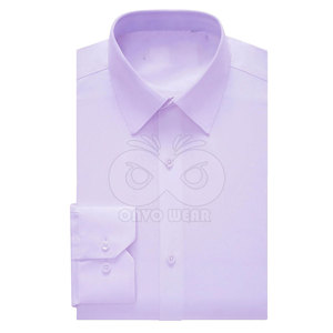 เสื้อเชิ้ตผู้ชายแบบทางการสำหรับสำนักงาน ชุดทำงานแขนยาว บริการ OEM ขายส่งจากผู้ผลิต - Product Image 4
