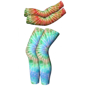 Cosh Sports Premium Tie-Dye <b>Compression</b> <b>Arm</b> & Leg Set High-Performance Athletic Gear - Product Image 6