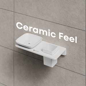 Jabonera de Vidrio Cuadrada Pequeña para Montar en la Pared, con Acabado Cromado en Aleación de Zinc, Juego de Accesorios de Baño para Jabón de Manos en la Ducha - Product Image 3