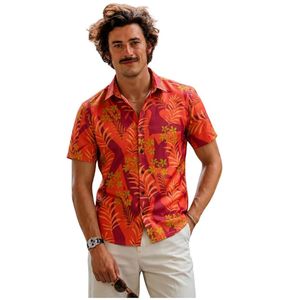 Men's Half Sleeve Printed Rayon Casual <b>Shirt</b> Regular Fit - Product Image 1