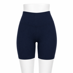 Shorts de Yoga/Gimnasio de Cintura Alta sin Costuras con Efecto Push-Up para Mujer, de Secado Rápido, Transpirables, Elásticos, Antiarrugas, con Logotipo Personalizado, MOQ Bajo - Product Image 3