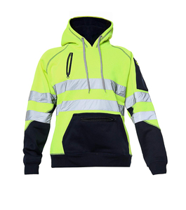 Mens Reflective <b>Utility</b> Outerwear Safety Jacket Designed For Construction Logistics Warehouse And Service Work - Product Image 5
