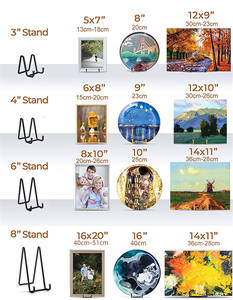 Support de Présentation en Métal Polyvalent pour Assiettes, Photos, Téléphones Portables, Vaisselle, Décoration Intérieure - Vente en Gros - Product Image 5