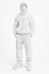 Ensemble survêtement réfléchissant pour homme, veste à capuche et pantalon de jogging, léger, streetwear, coupe-vent personnalisé pour homme - Product Image 2