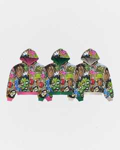 Nouveauté, sweat à capuche oversize unisexe de qualité supérieure, design imprimé personnalisé, 100% coton molletonné, sweat à capuche décontracté - Product Image 1