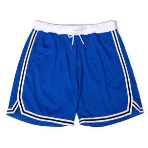 Pantalones cortos de baloncesto de malla de alta calidad, totalmente sublimados, estilo retro para hombre, con rayas y diferentes colores, tallas grandes. - Product Image 3
