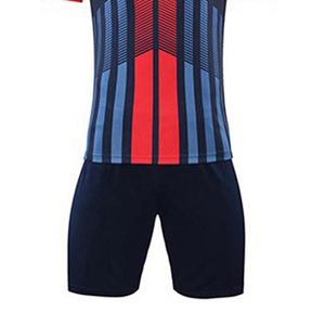 Vêtements de football personnalisables 100% polyester ensembles d'uniformes sublimés de haute qualité Top tendance confortable respirant votre propre logo - Product Image 5