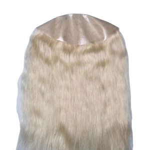 Perruque en cheveux humains Remy indiens pour femmes, ondulations naturelles, ondulations profondes, douce et légère, bonnet en silicone, Taz Hair BD - Product Image 1