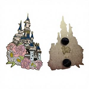 Artesanías de Metal Esmaltado Personalizadas con Acabado Brillante en Níquel Negro, Oro, Plata y Cobre, Pin de Esmalte Transparente - Product Image 4