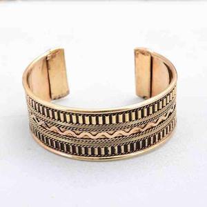 Wholesale Handmade Metal Copper Rose Gold <b>Die</b> Casting Modern Rajwadi Kundan Openable Kada Bangle Islamic Party Jewelry Timeless - Product Image 5