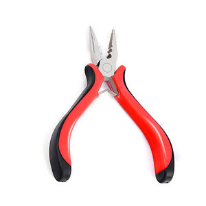 Pince multifonction professionnelle en acier inoxydable réutilisable pour extensions de cheveux – Installation durable pour salons de beauté - Product Image 4