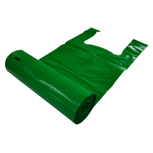 กระเป๋าซิปพลาสติก HDPE สำหรับใช้ในซูเปอร์มาร์เก็ตกระเป๋าเสื้อกั๊กทนทานโลโก้ออกแบบได้ตามต้องการ - Product Image 1
