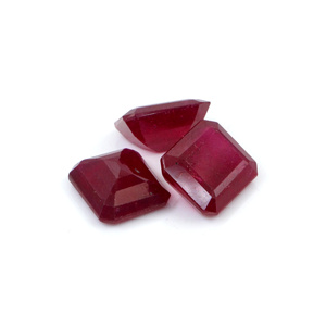 Rubis naturels de Bangkok, octogones calibrés 11x14mm, pierres précieuses de rubis naturelles facettées pour la fabrication de bijoux, prêtes à l'emploi - Product Image 3