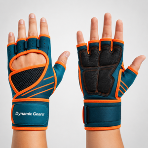 Performance Cross Fit <b>Weight</b> Lifting Bodybuilding Neoprene Fingerless for Closure Anti-Slip Palm Protector Unisex - Product Image 1