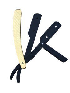 Manufacturer of Custom Logo Stainless Steel Barber Folding <b>Razor</b> for Face & Body Use Single Blade Lightweight 43g - Product Image 3