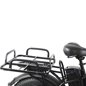 Bicicleta Eléctrica de Carga para Adultos con Neumáticos de 20x4 Pulgadas, Batería de Litio de 48V 20Ah y Motor sin Escobillas - Product Image 5