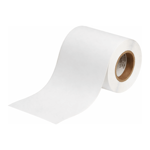 Étiquettes en rouleau pour imprimante jet d'encre Brady, noyau de 2 pouces, 4 po de largeur x 50 pi de longueur, autocollants en PVC mat durables, adhésif puissant coréen pour l'étiquetage - Product Image 3