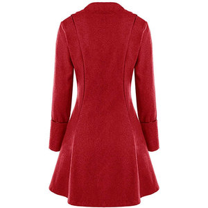 Vente en gros de costumes gothiques steampunk pour femmes, manteau de costume d'Halloween, veste de queue-de-pie victorienne, OEM ODM - Product Image 2