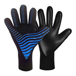 Gants de gardien de but professionnels en latex, nouveau design, antidérapants, à doigts complets, respirants, protecteurs, pour le football, avec fermeture auto-agrippante - Product Image 3