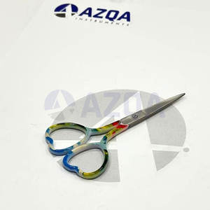 Tijeras de Diseño con Mango en Forma de Corazón Multicolor, Cortador de Hilo de Acero Inoxidable de Precisión para Bordado, Costura y Manualidades - Product Image 5